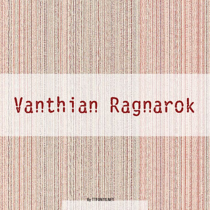 Vanthian Ragnarok example